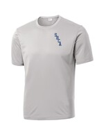 SBCA Dry Fit Short Sleeve Silver Tee