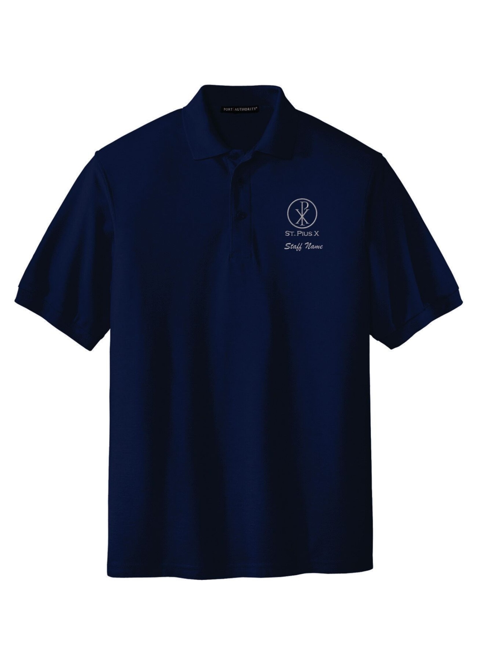 K500 SPX Silk Touch Polo Staff Navy