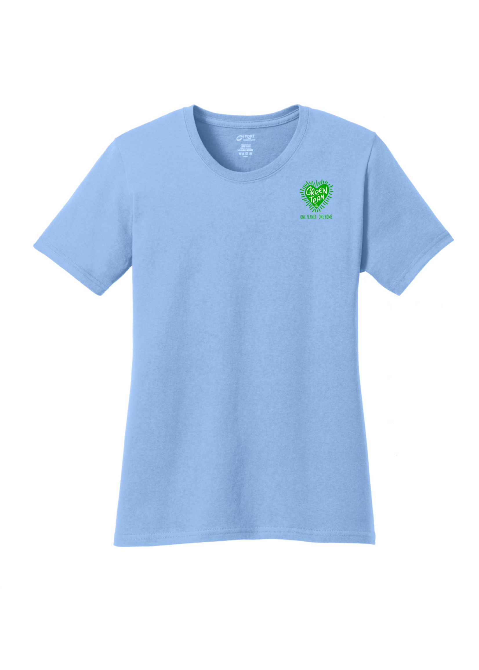 OLP Cotton Crew Neck Tee Green Team Club