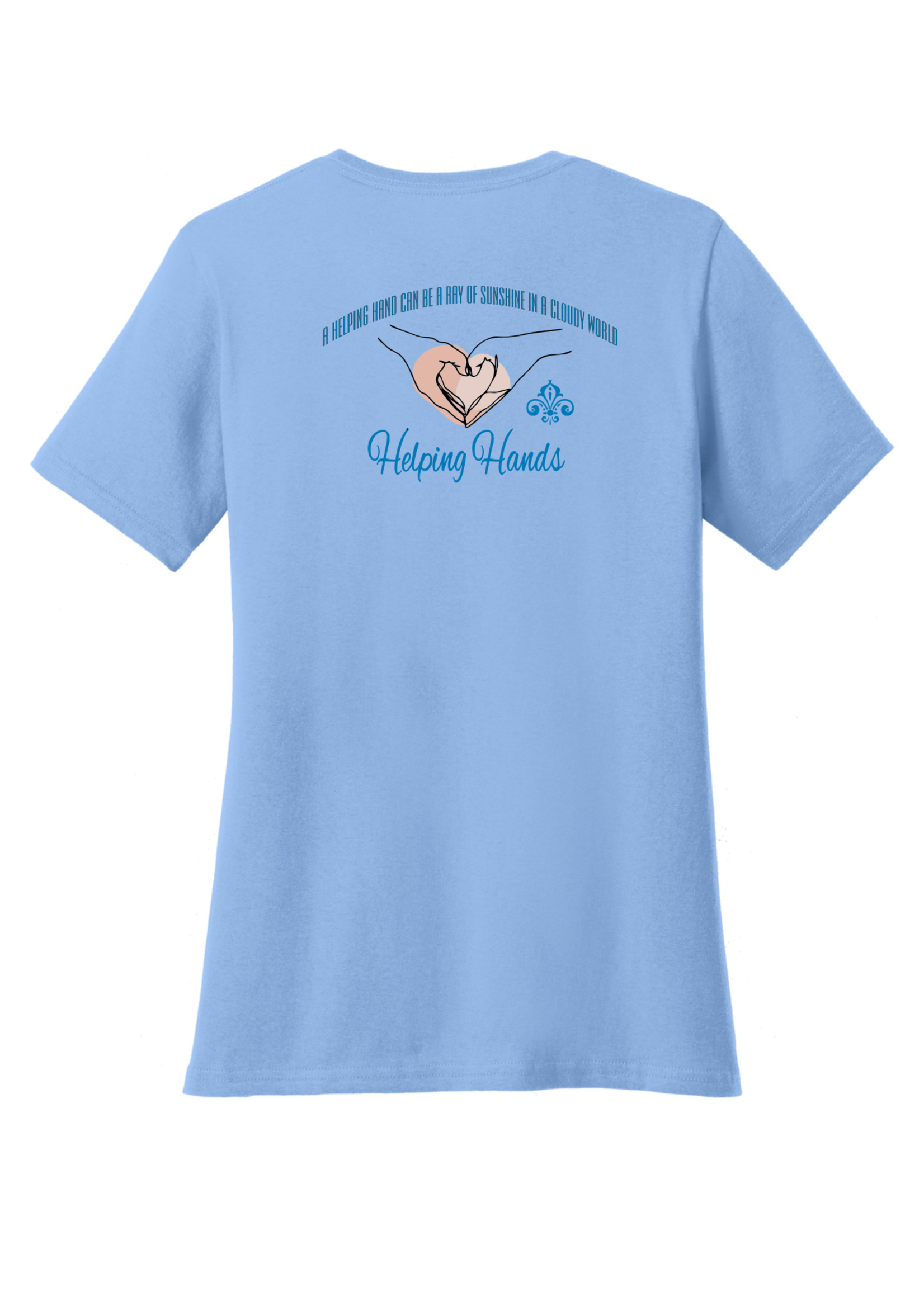 OLP Cotton Crew Neck Tee Helping Hands Club