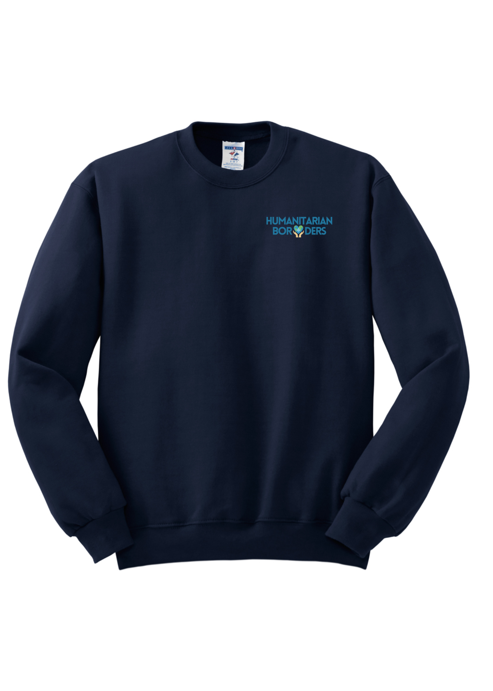 OLP Crewneck Sweatshirt Humanitarian Borders Club