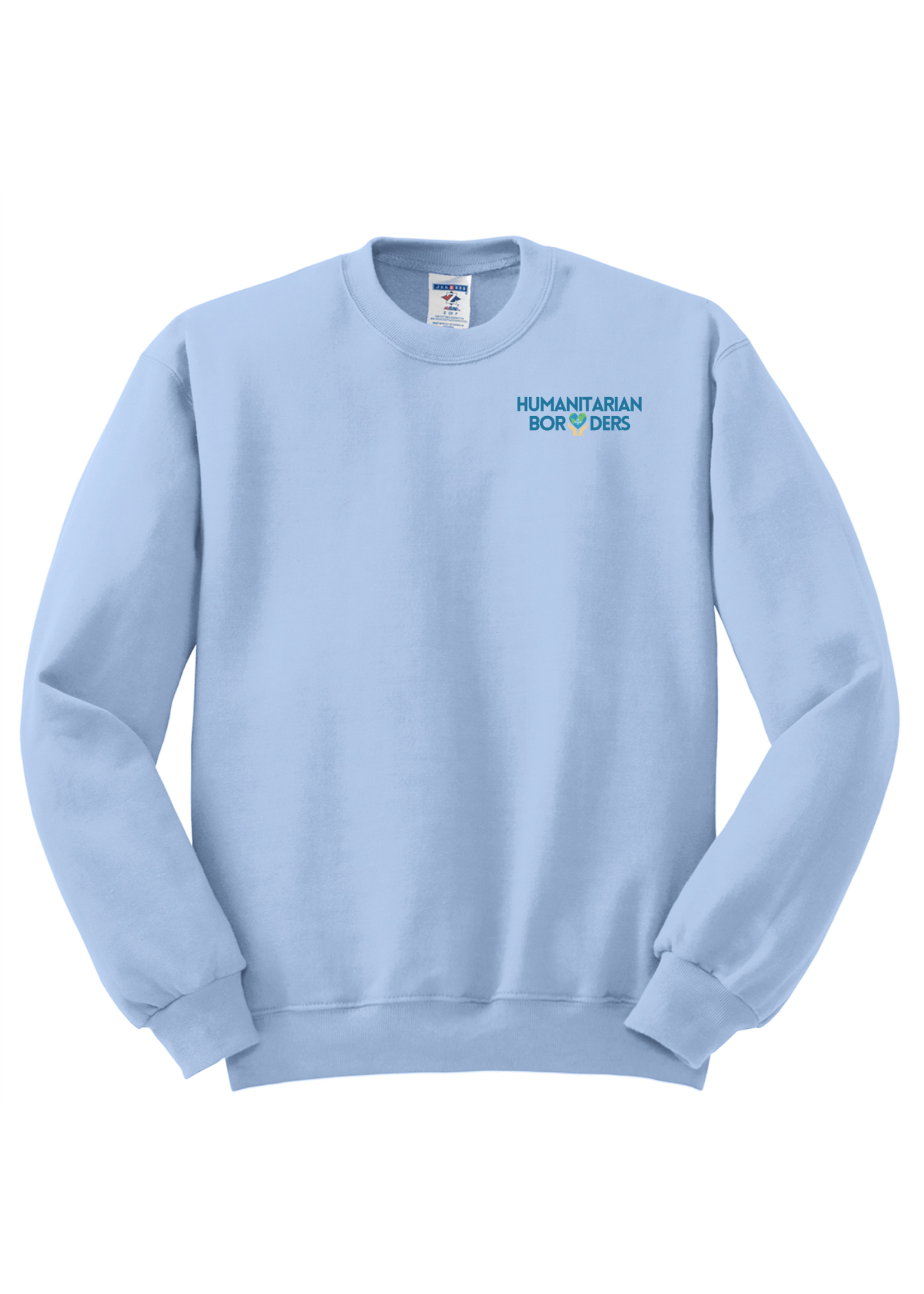 OLP Crewneck Sweatshirt Humanitarian Borders Club