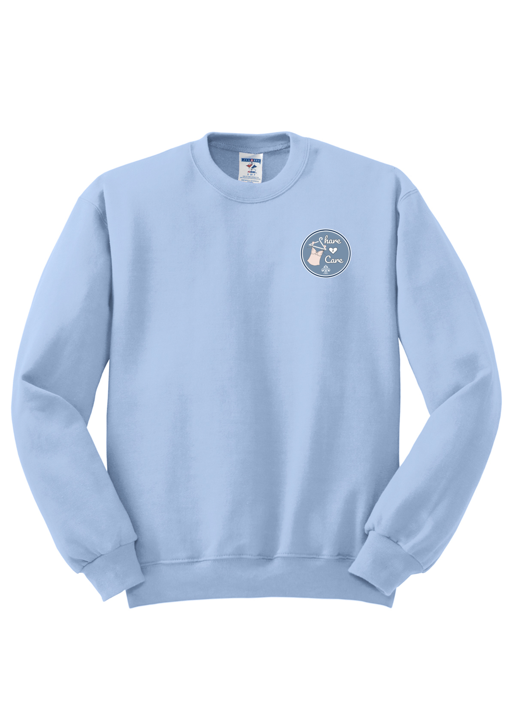 OLP Crewneck Sweatshirt Share to Care Club