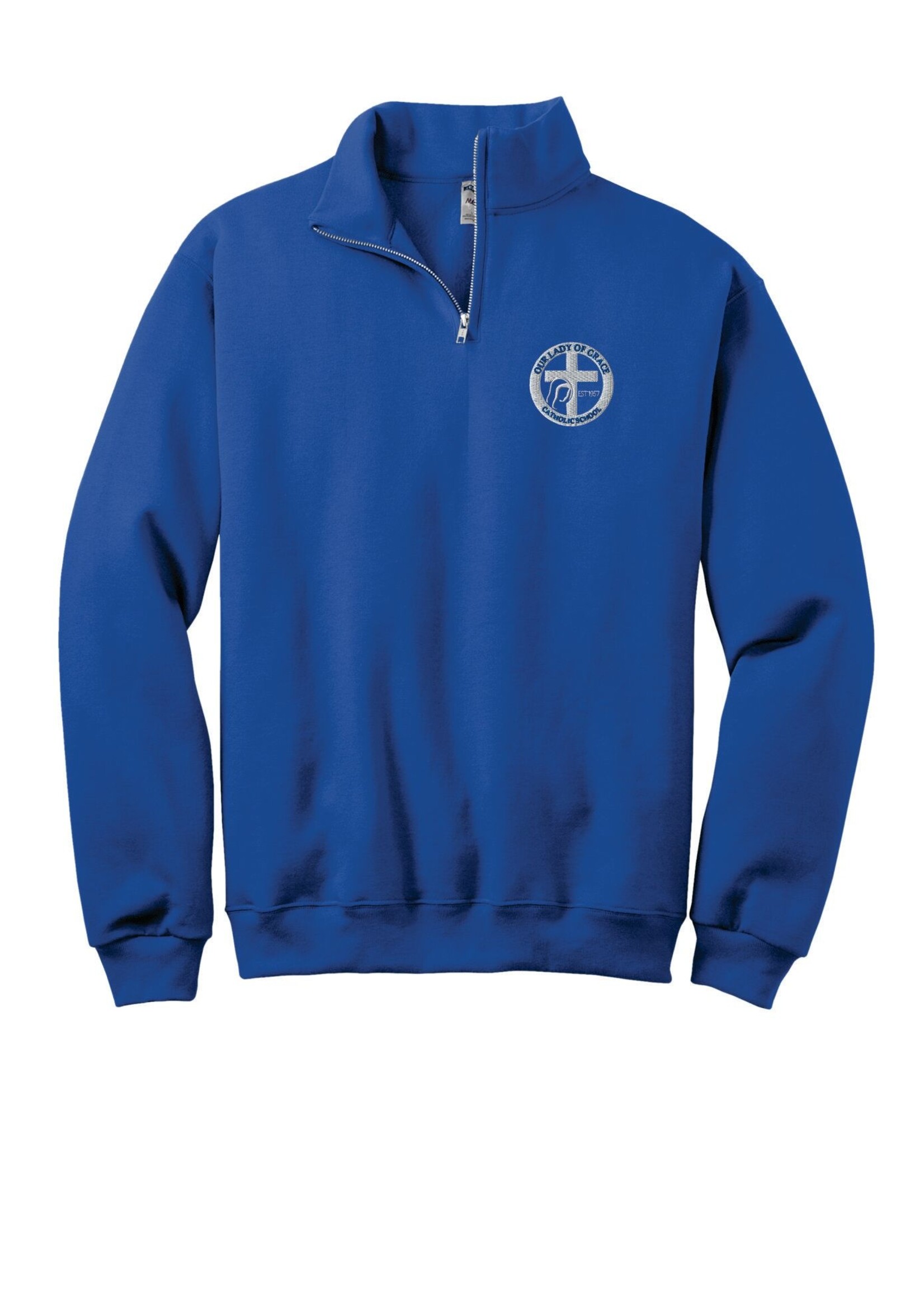 OLG 1/4-Zip Cadet Collar Sweatshirt