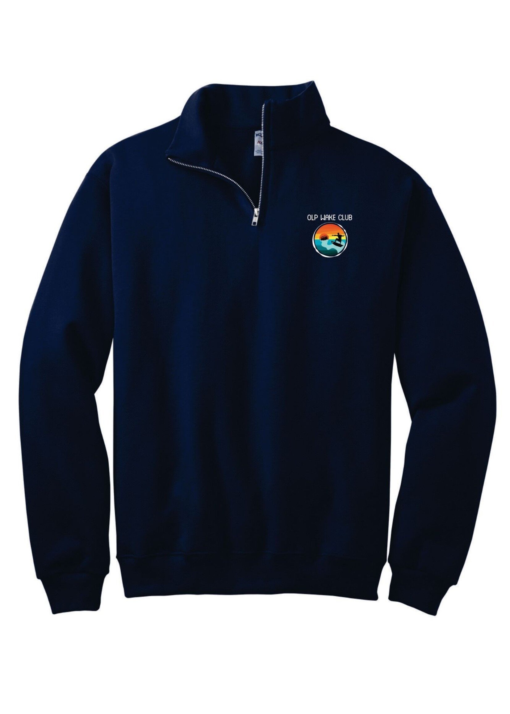 OLP 1/4-Zip Sweatshirt with Cadet Collar Wake Club