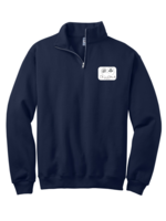 OLP 1/4-Zip Sweatshirt with Cadet Collar Changing Minds club