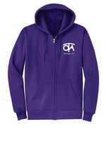 OTA Purple Full Zip Hoodie