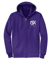 PC78 OTA Zip Hoodie Purple - The Uniform Store