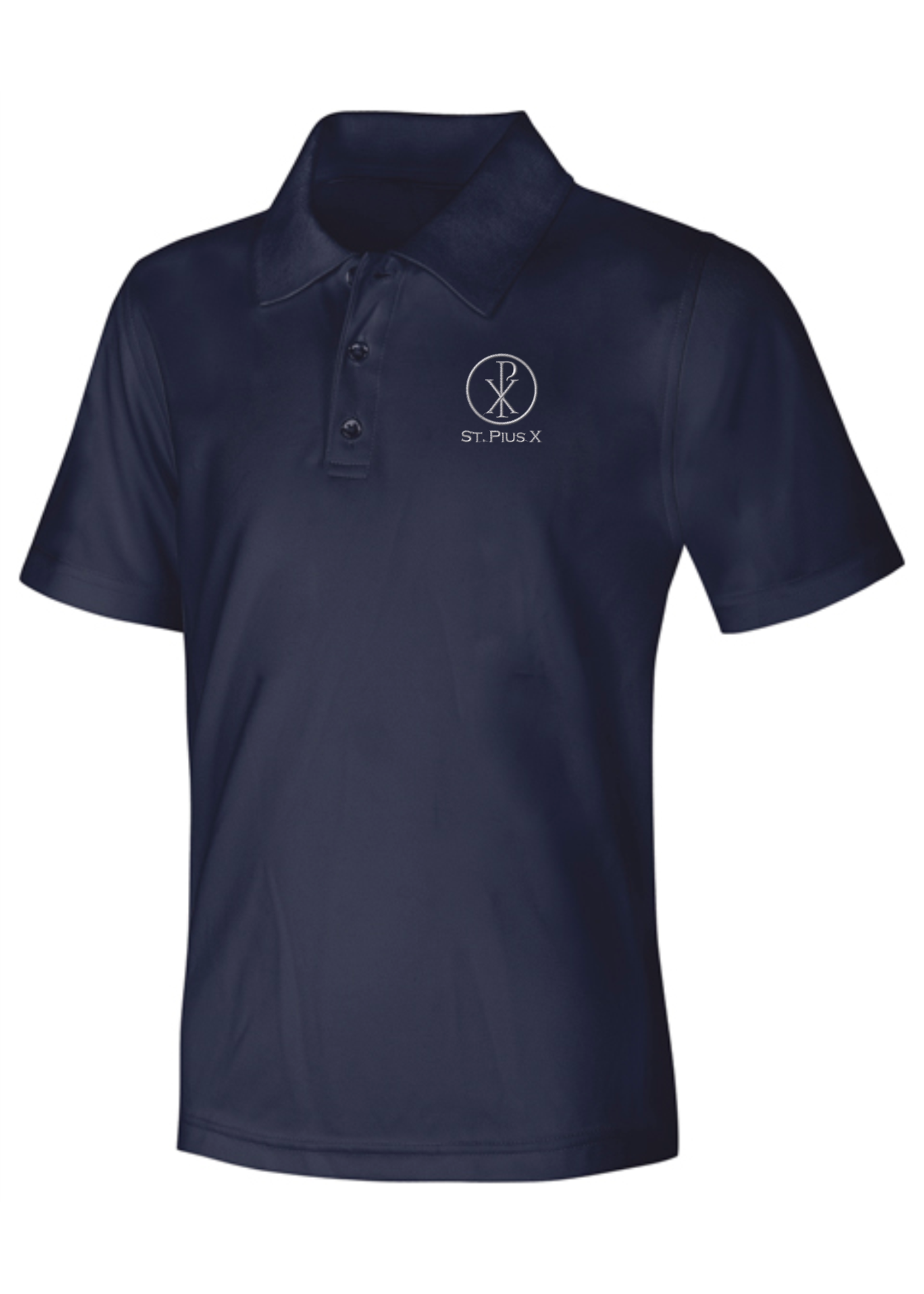 SPX Navy DryFit Short Sleeve Polo