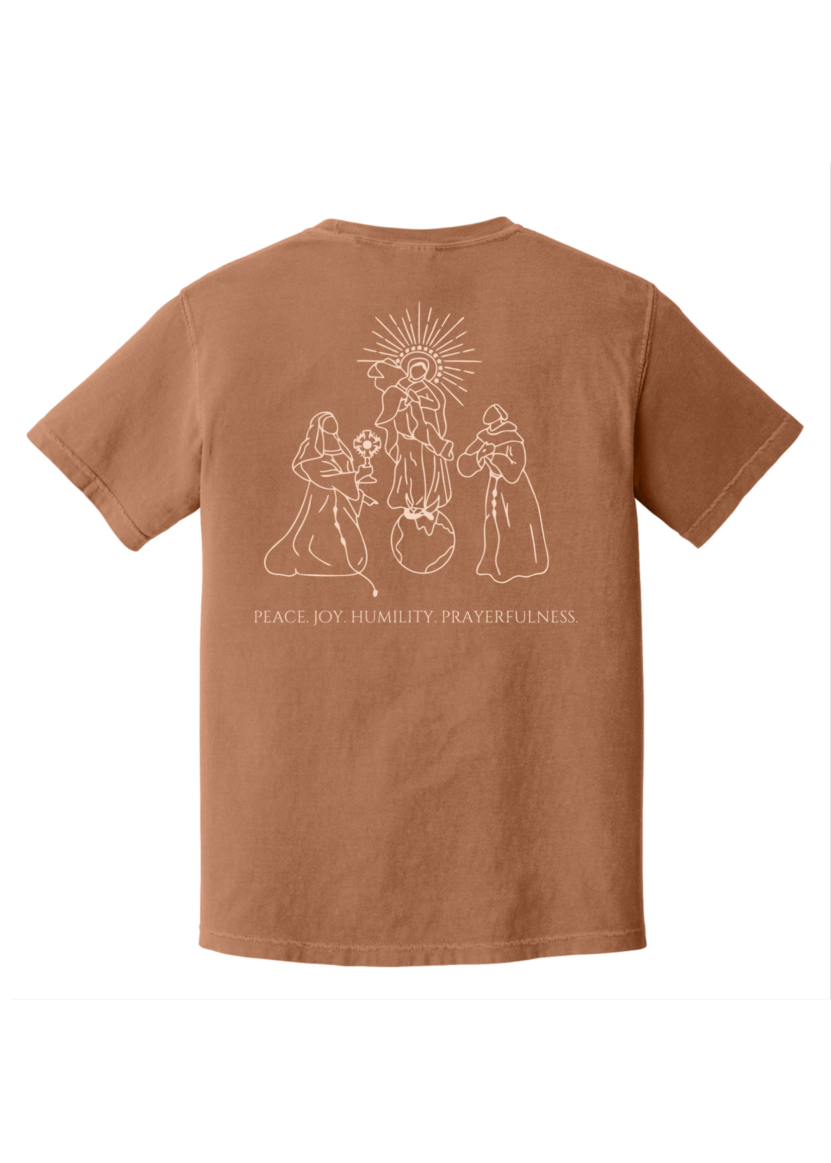 1717 Franciscan  Heavyweight Ring spun tee Yam