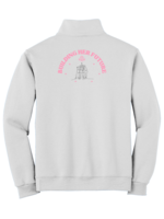 OLP 1/4-Zip Sweatshirt with Cadet Collar Building Her Future Club