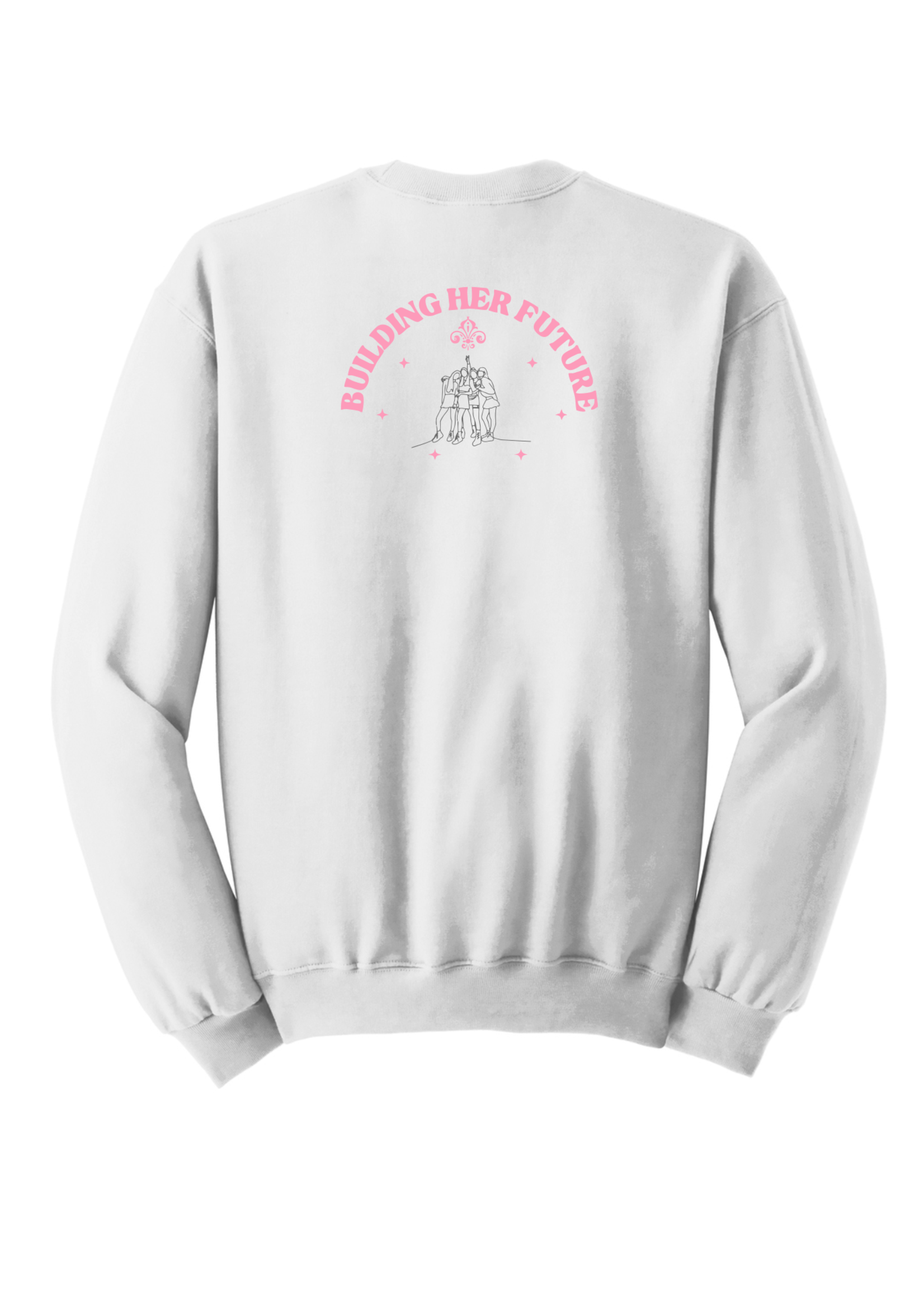 OLP Crewneck Sweatshirt Building Her Future Club