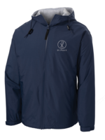 SPX Navy  Hooded Full Zip Baywatch Jacket