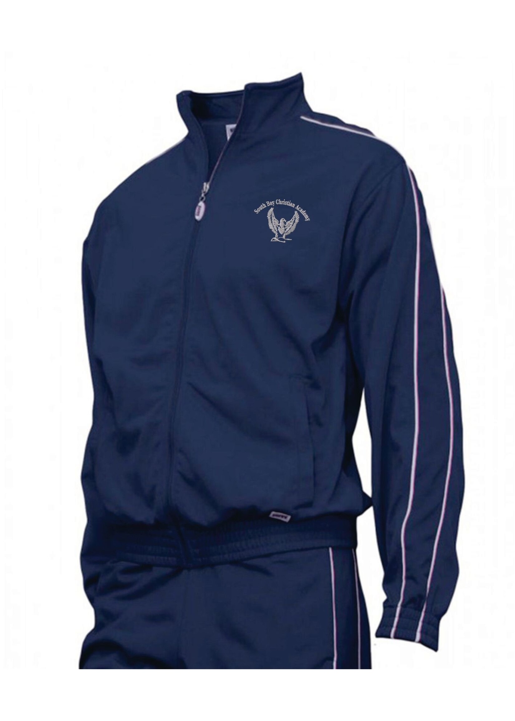SBCA Navy  Tricot Warm Up Jacket