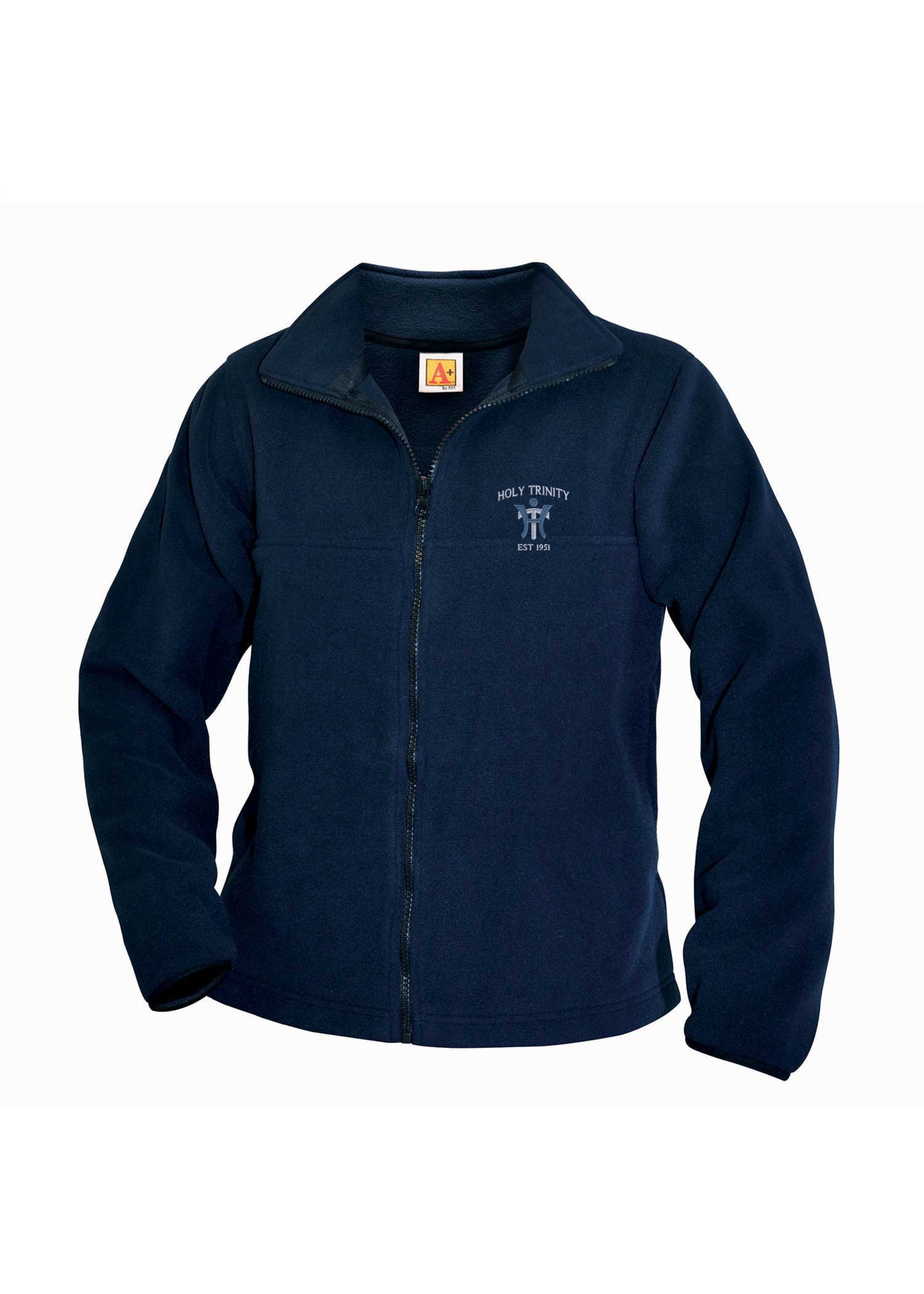 HTS Navy Polar Fleece Full Zip Jacket