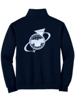 OLP 1/4-Zip Sweatshirt with Cadet Collar Pilot Post Club