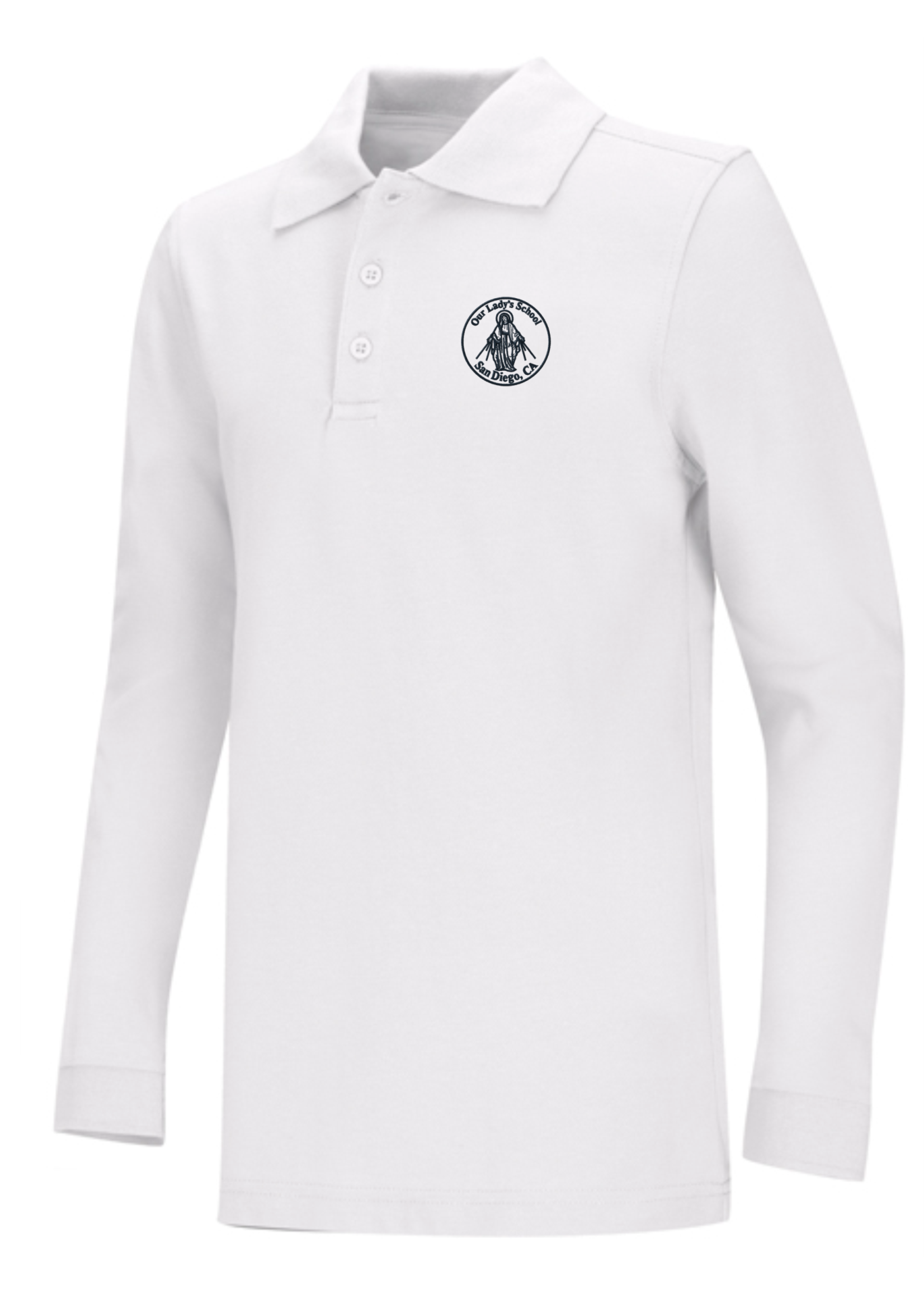 OLS Value Long Sleeve Pique Polo