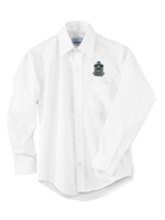 VMCHS White Broadcloth Shirt LS