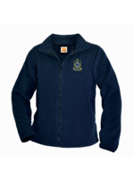 VMCHS Navy Fleece Full Zip Jacket