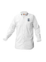 OLS White Long Sleeve Oxford Shirt