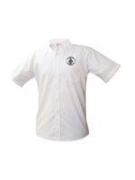 OLS White Short Sleeve Oxford Shirt