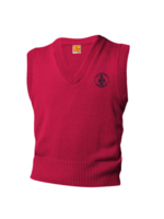 OLS  Red Vest Sweater - Grade 6-8 only