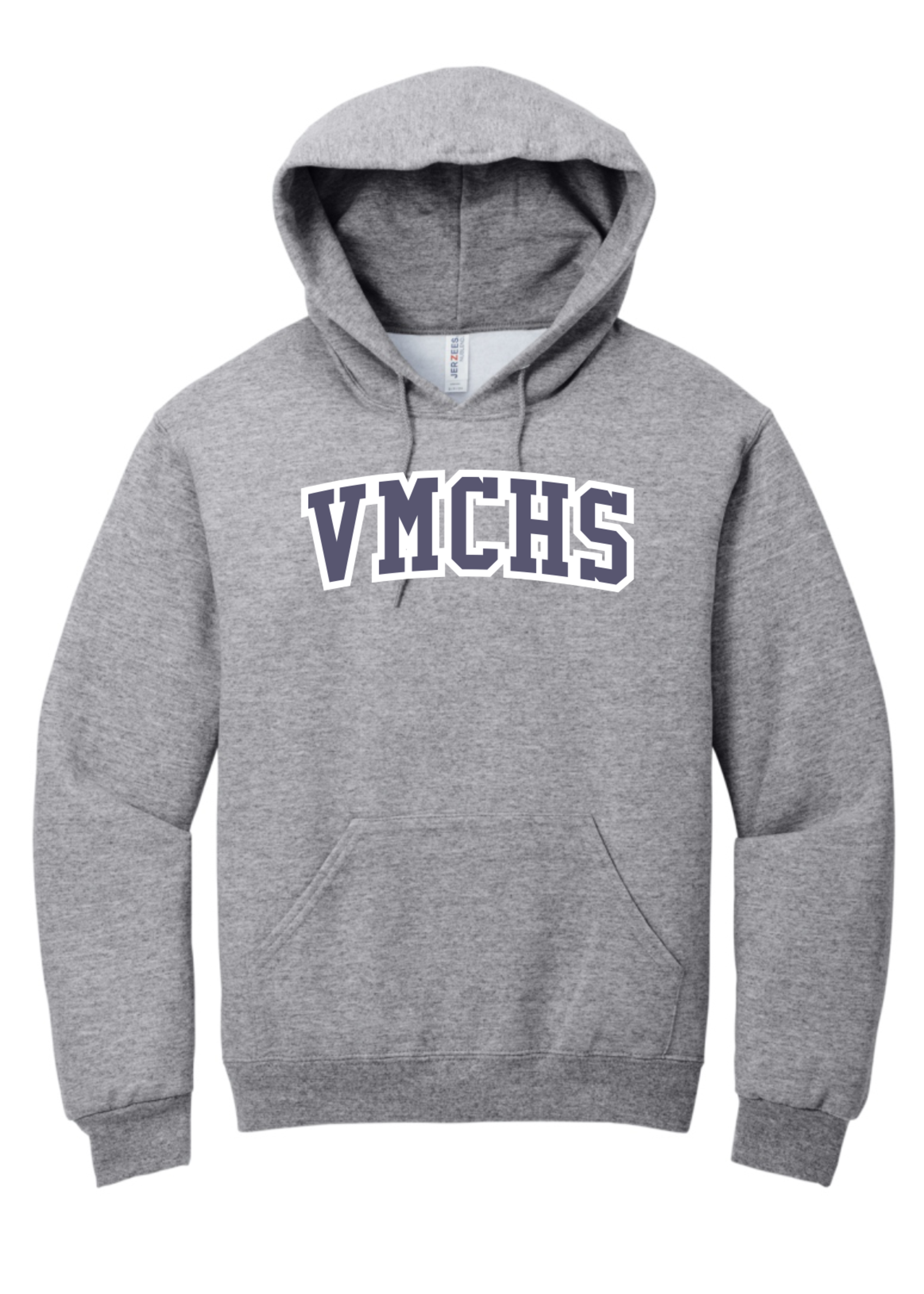 VMCHS Athletic Heather Pullover Hoodie with Applique
