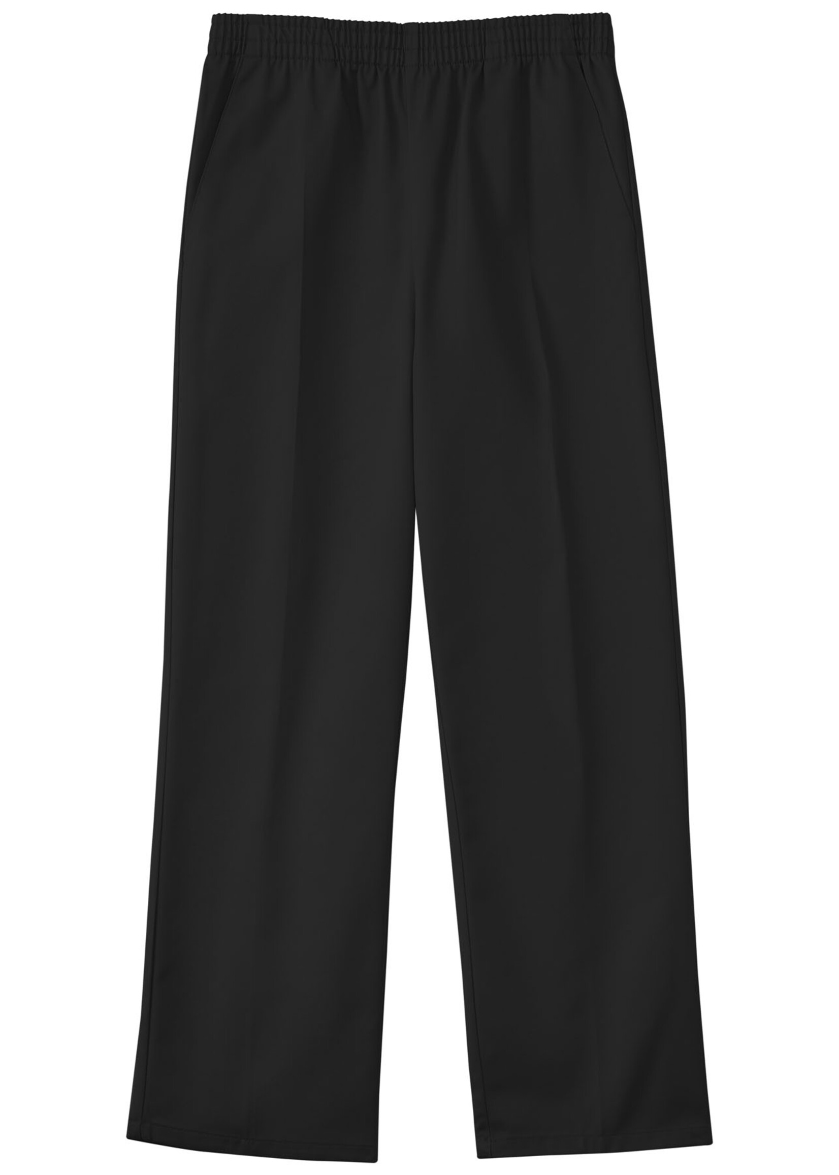 Black Pull On Pants