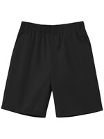 Black Pull On Shorts