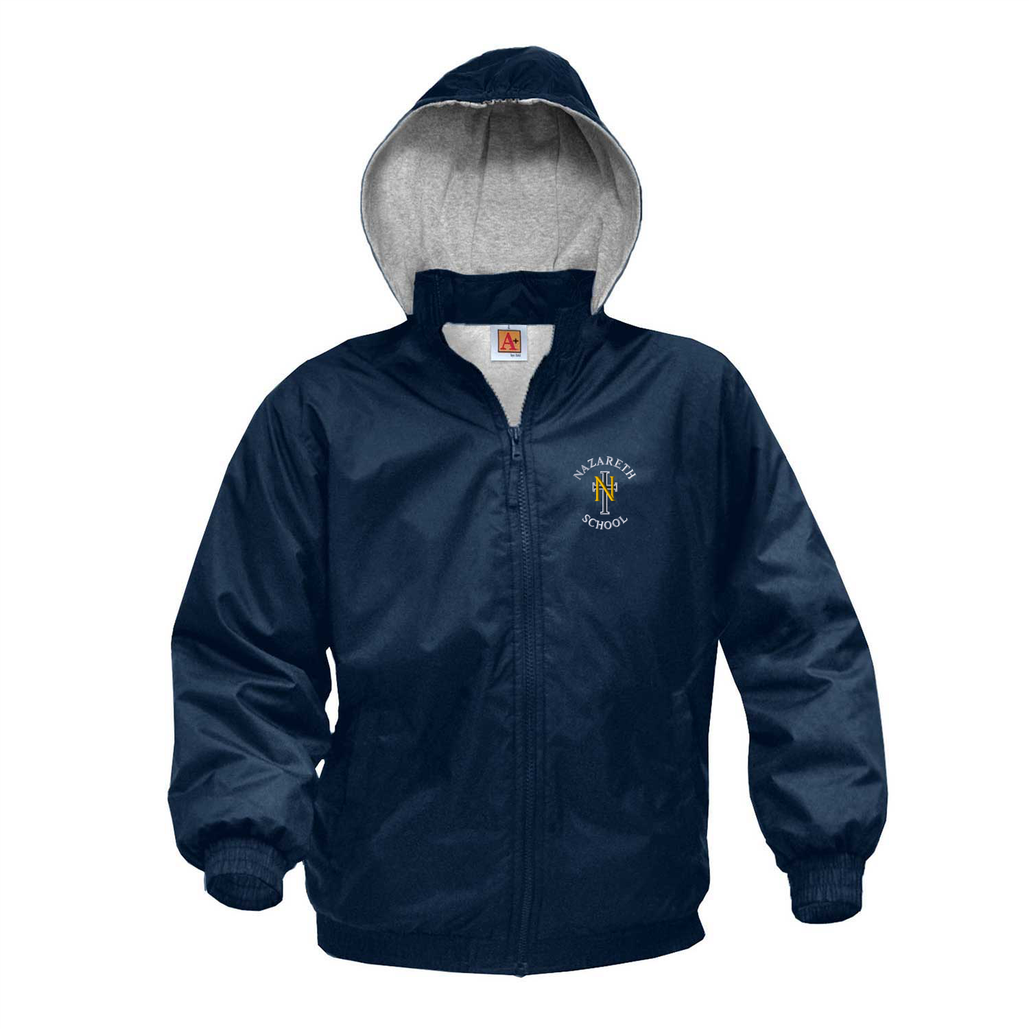 8827 NS Windbreaker Hooded Jacket Navy - The Uniform Store