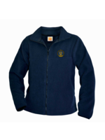 SVDP Navy Fleece Full Zip Jacket
