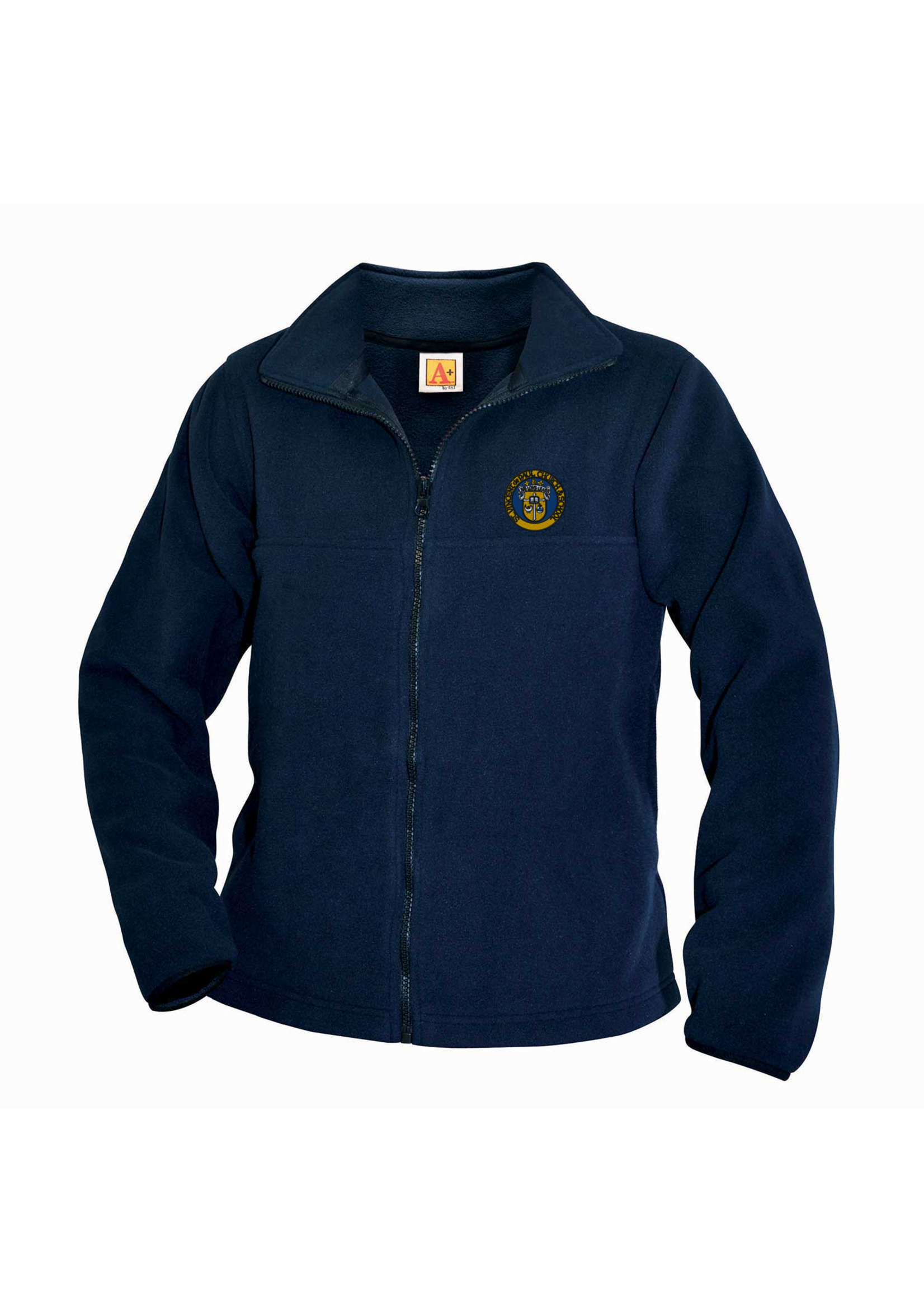 SVDP Navy Fleece Full Zip Jacket