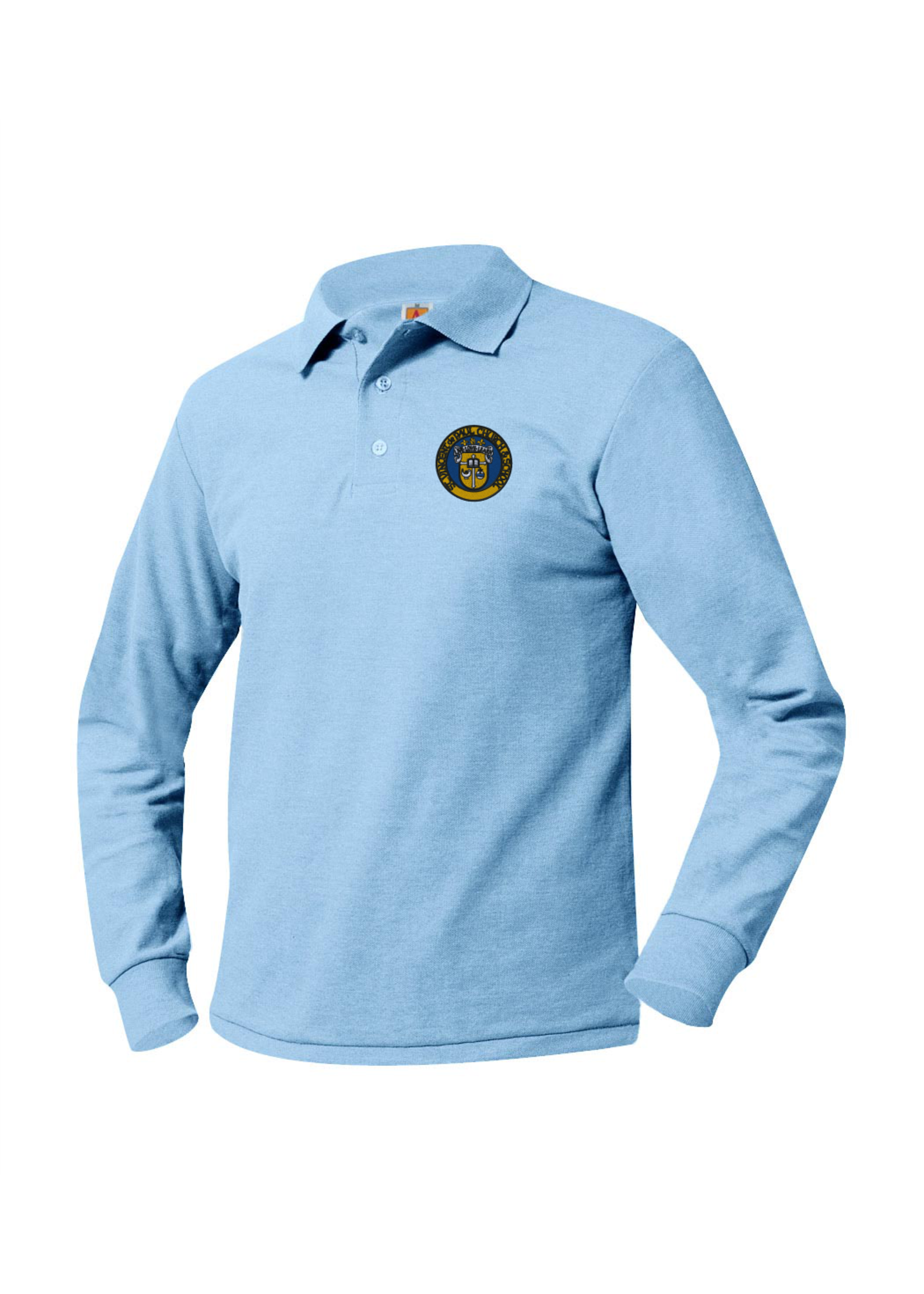 SVDP Long Sleeve Pique Polo