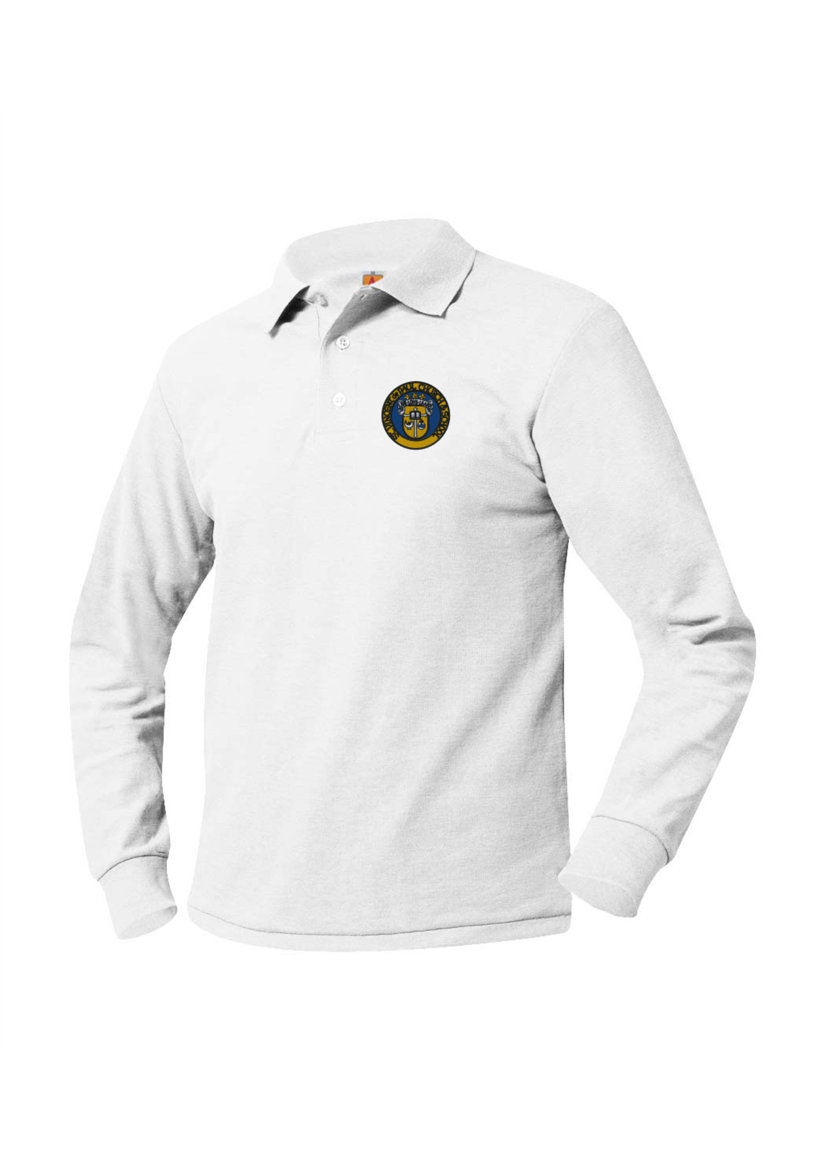SVDP Long Sleeve Pique Polo