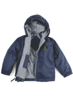 SVDP Navy Windbreaker Hooded Jacket