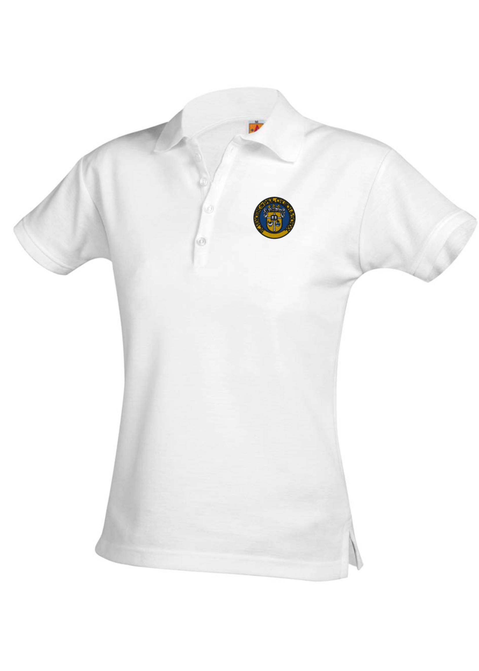 SVDP Female Short Sleeve Pique Polo