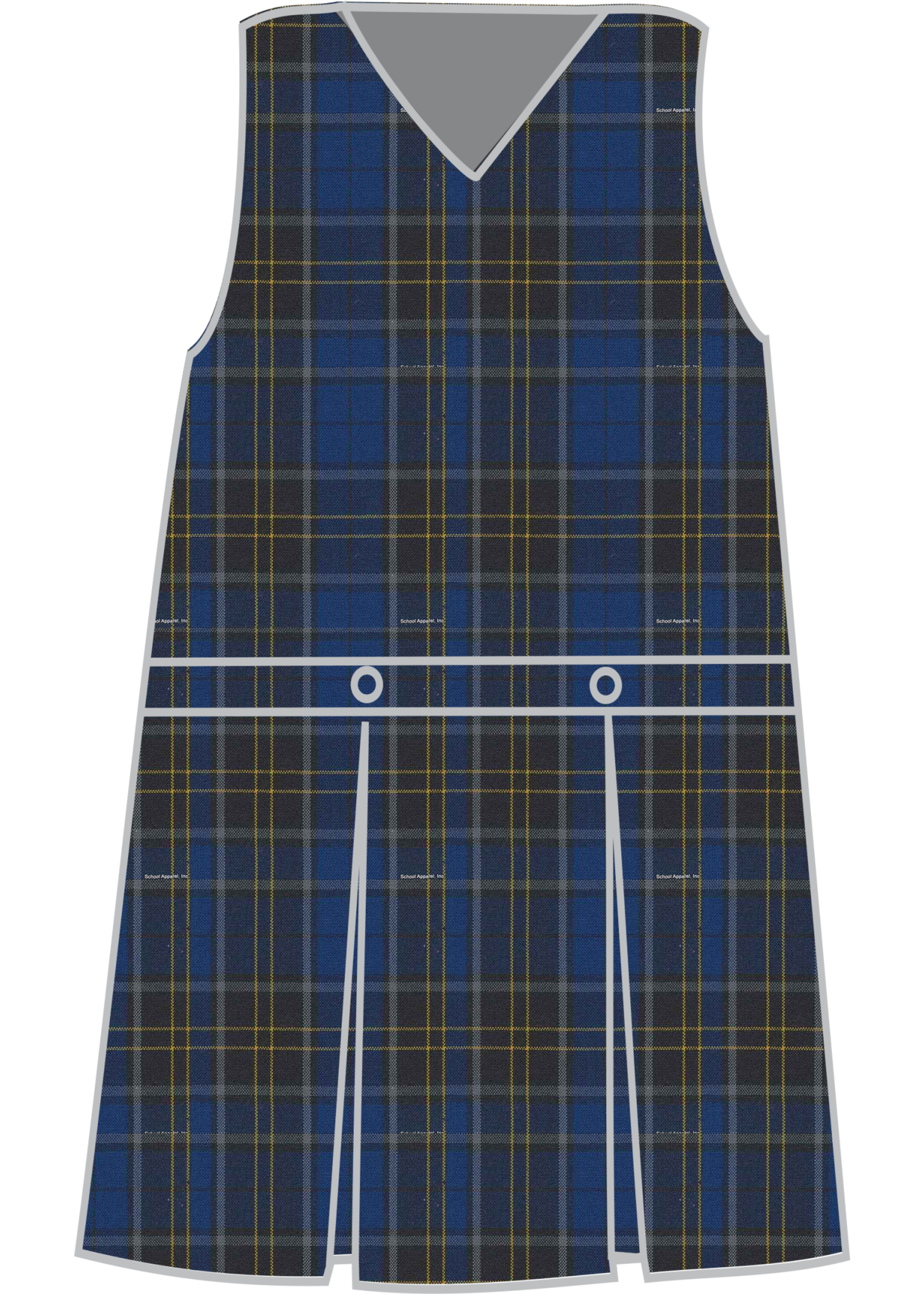 SAI Plaid V Neck Jumper P92 (PREORDER)