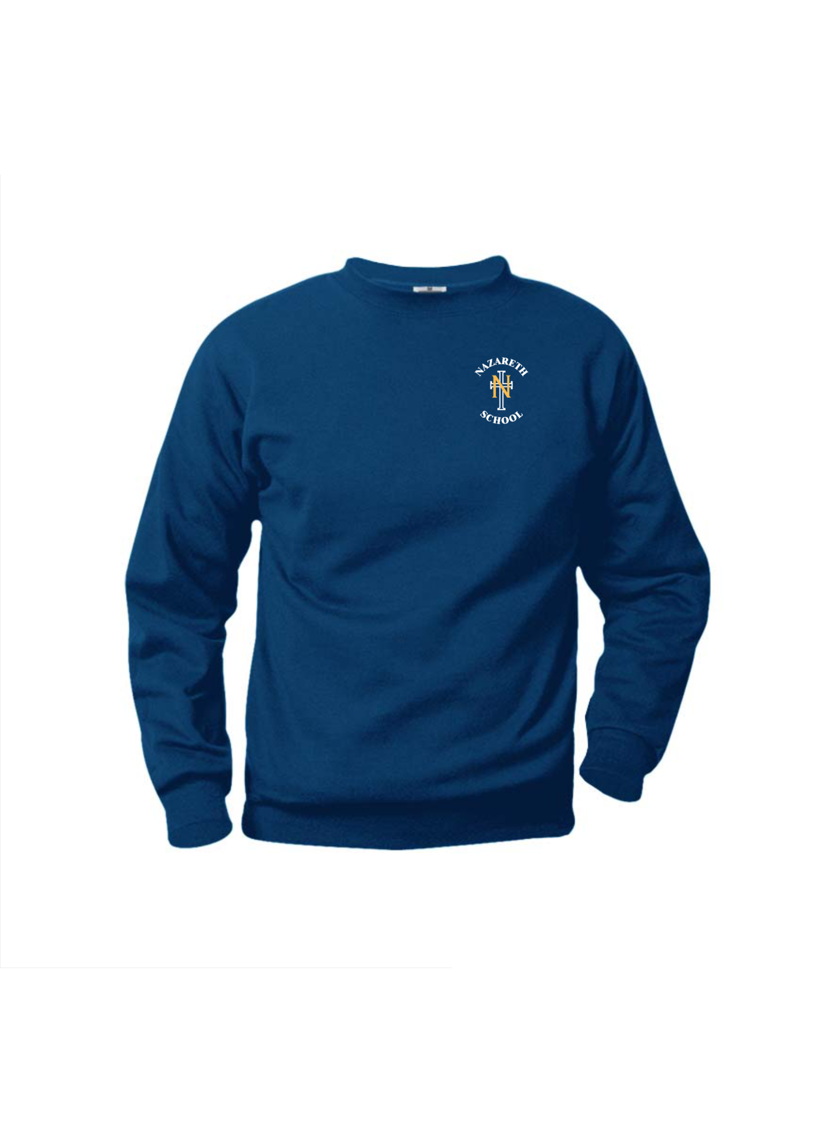 NAZ Navy Fleece Crewneck Sweatshirt