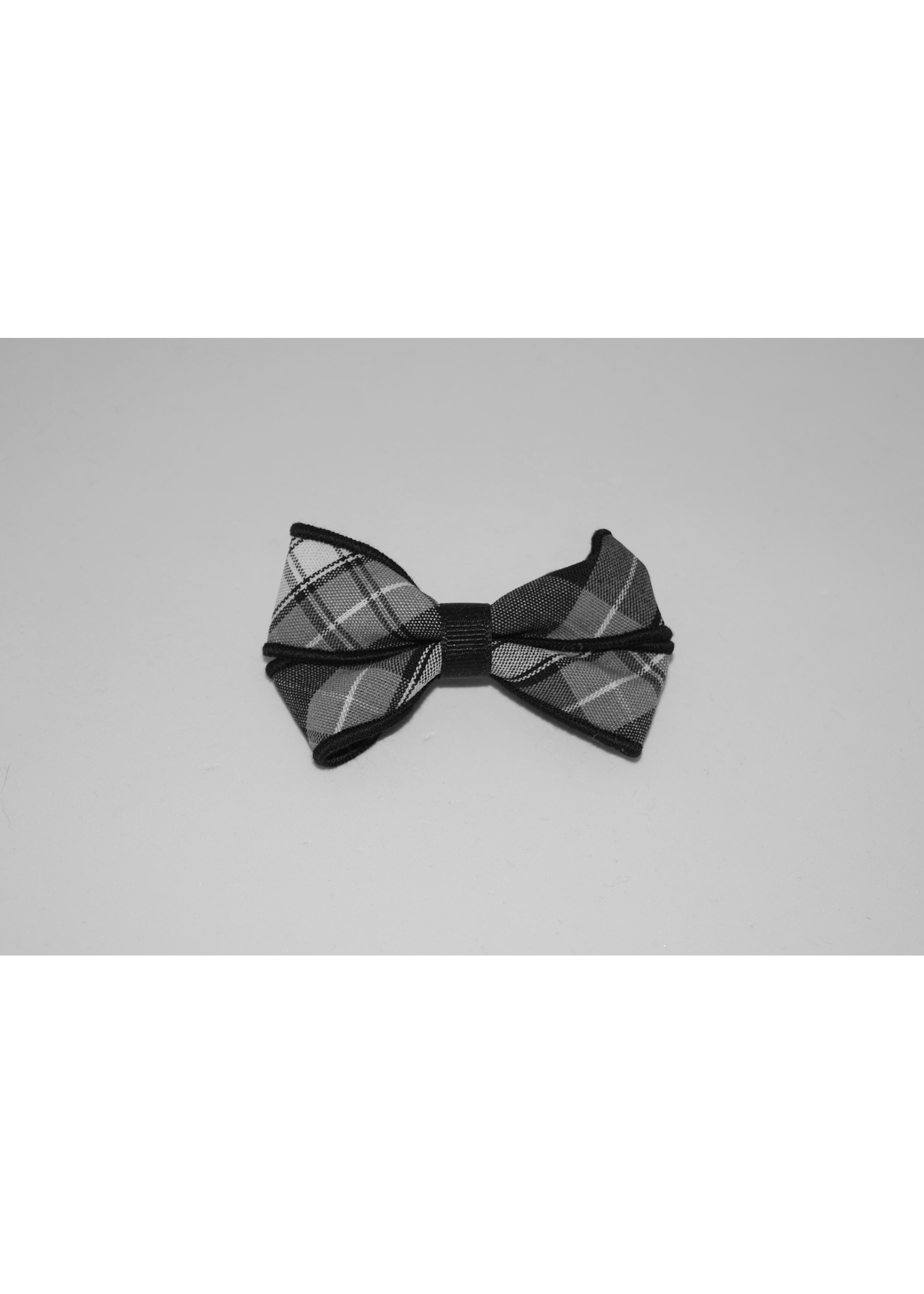 Small basic plaid bow PKN