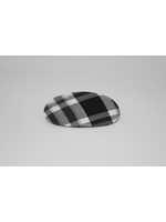 Plaid Oval Barrette PKN