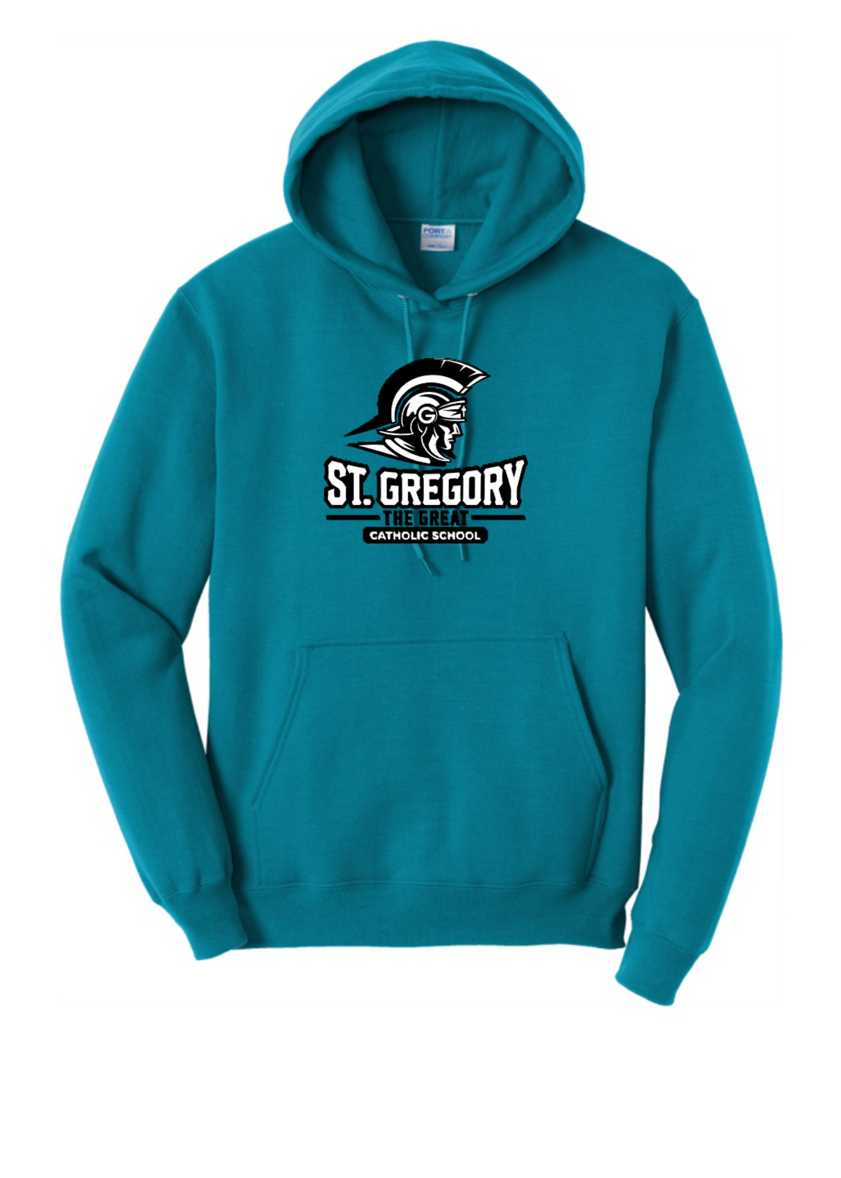 STGGCS Teal Pullover Hoodie w/ Guardian Screen