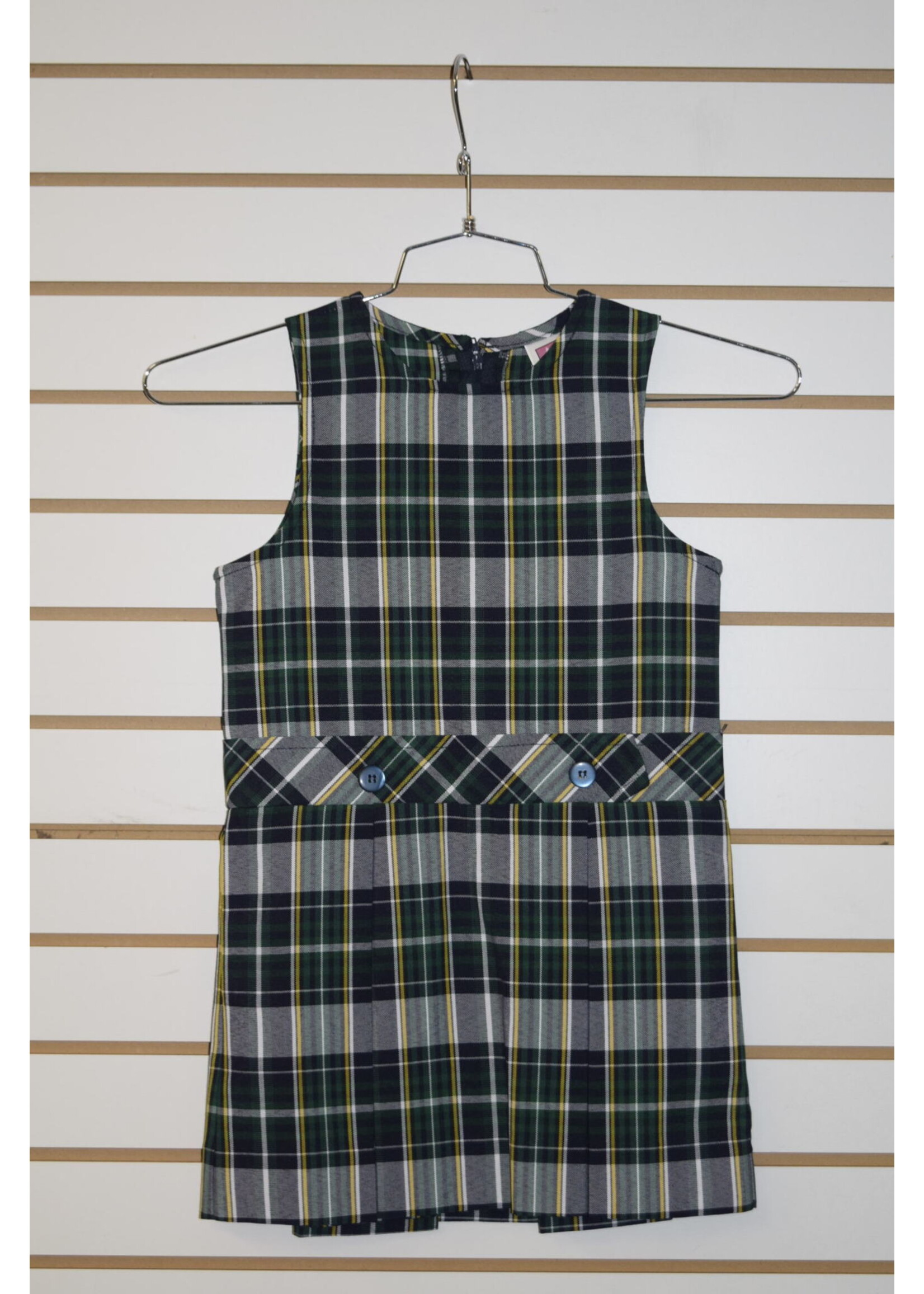 Plaid Round Neck Jumper P1B