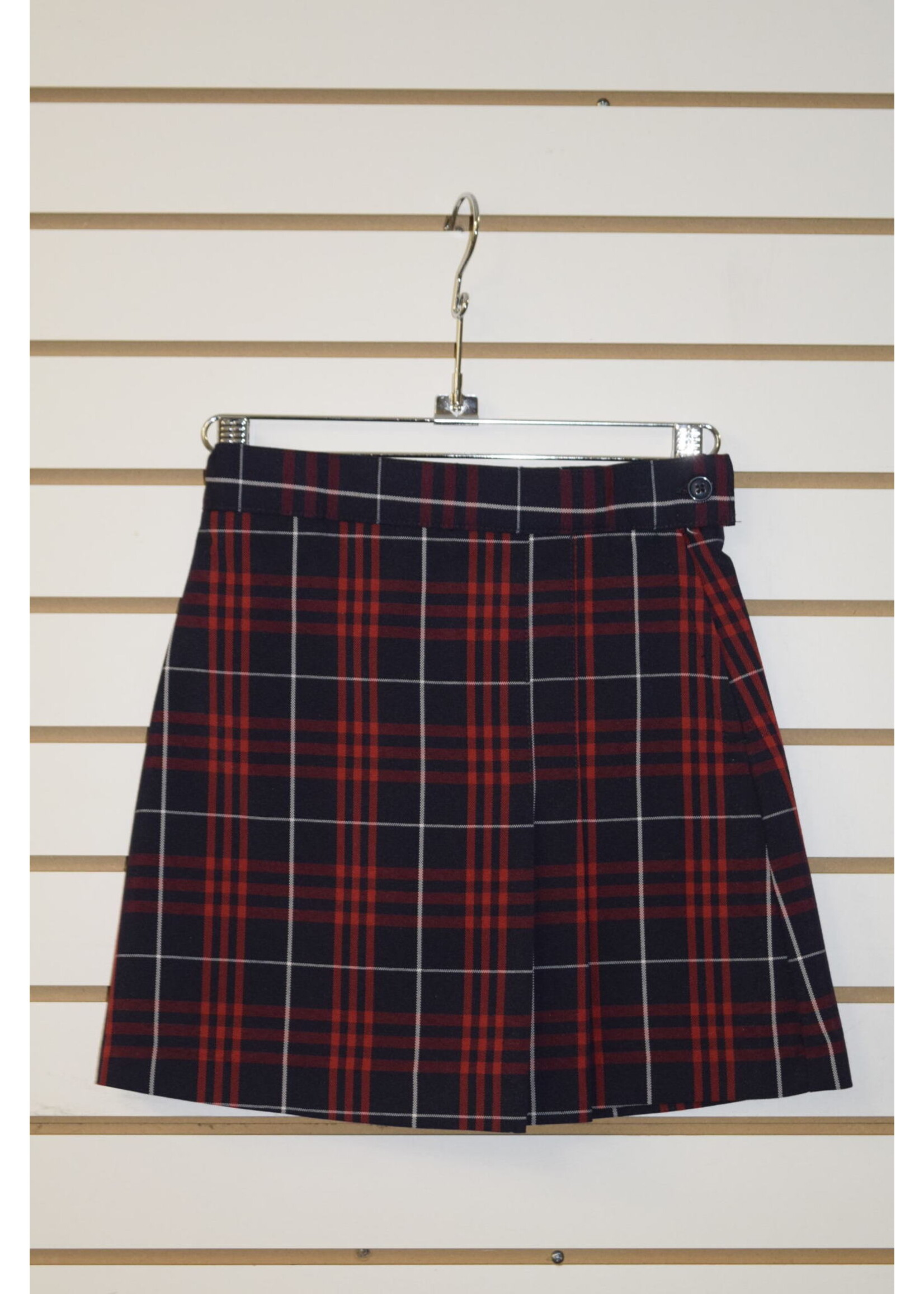 Plaid 2 pleat Skort P36
