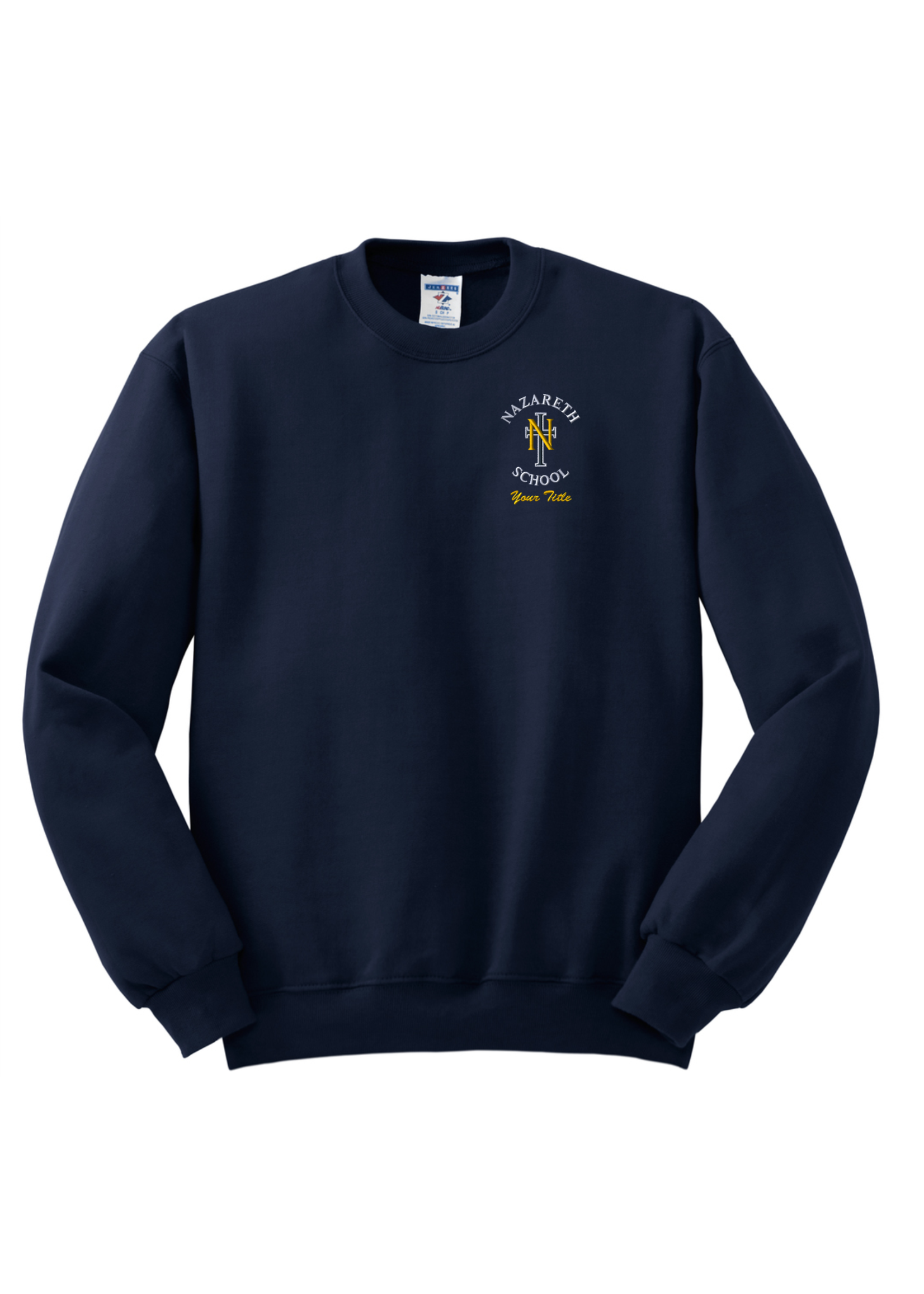 NAZ Spirit Crewneck Navy Sweatshirt