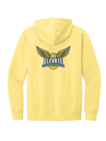 DT6100 ELE Pullover Hooded Sweatshirt 6th Grade (LC Elevate School Logo w/year, right sleeve - BR Schools screen, back student art)