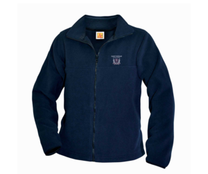 6202 SKCS Fleece Full Zip Jacket Navy - The Uniform Store