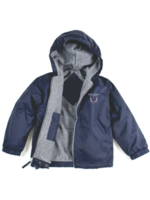 SKCS Navy Windbreaker Hooded Jacket