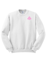 OLP White Crewneck Sweatshirt Chess Club