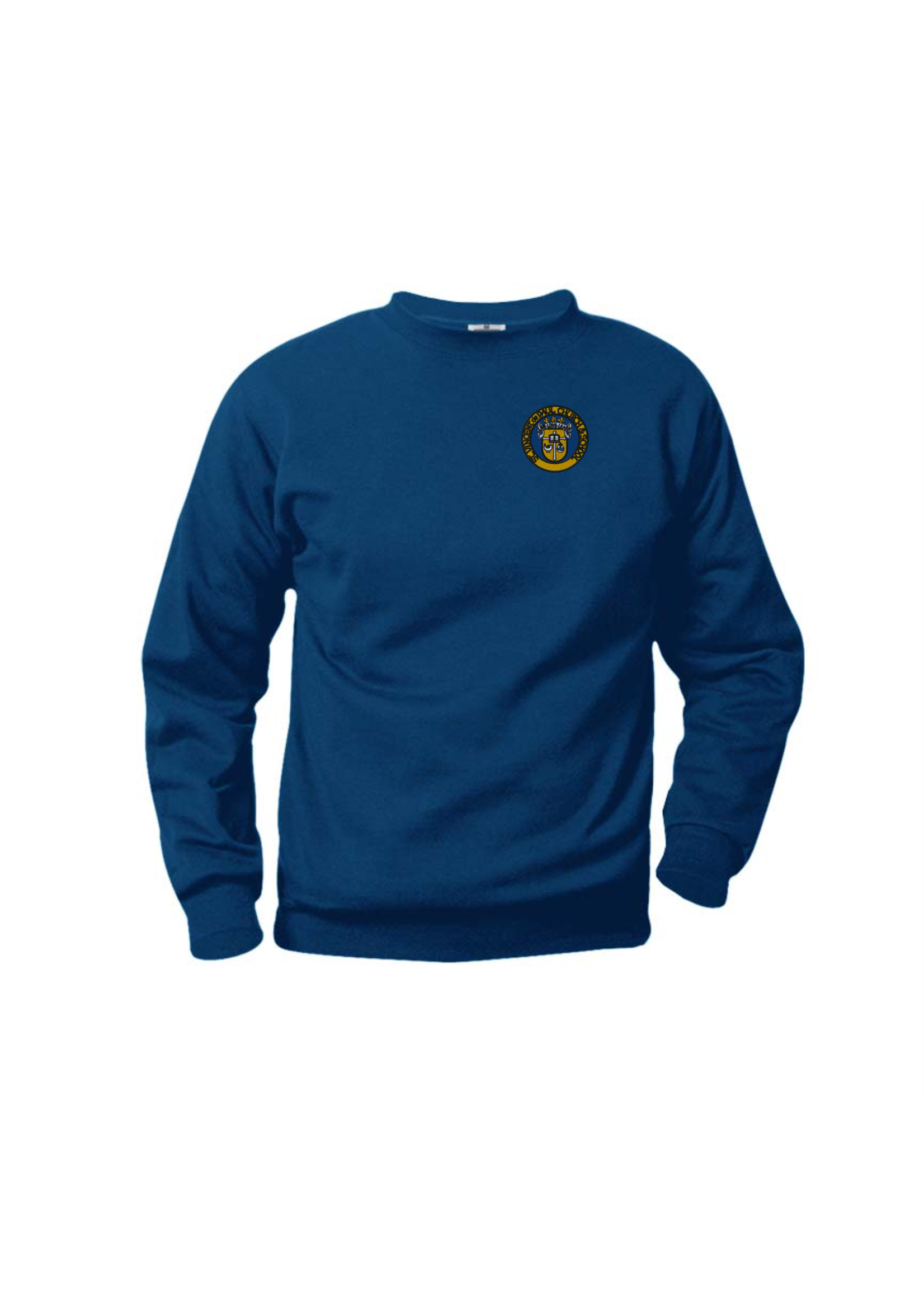 SVDP Navy Fleece Crewneck Sweatshirt