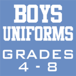 Boys Uniforms Grades 4-8